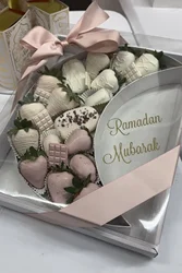 12inch Fasting Mosque Charcuterie EID Ramadan Moon Shaped Paper Box for Food Packaging