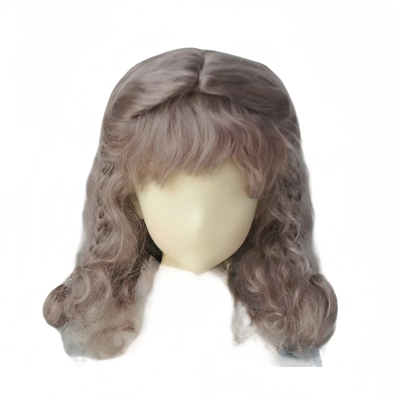 Longest Combed Mohair Hair  JD249L 8-9inch  9-10inch 10-11inch Twin Side Braids  Soft Smart wave BJD wigs