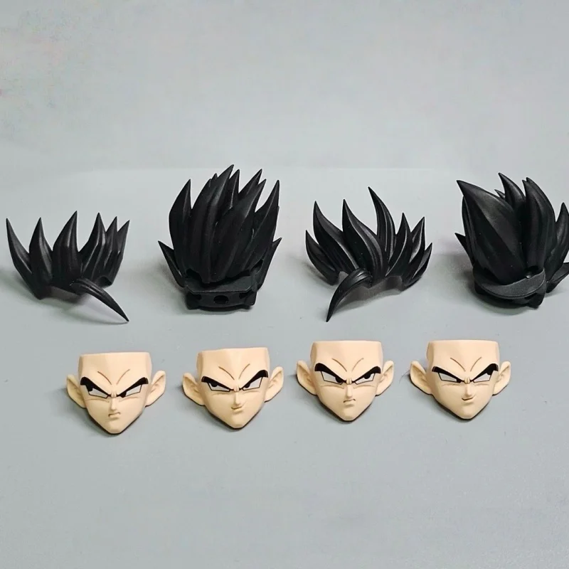 

New Hot Replica Hm Son Gohan Series Dragon Ball Shf Mysterious Gohan Accessory Pack Doll Head Sculpture Model Anime Toys Gifts