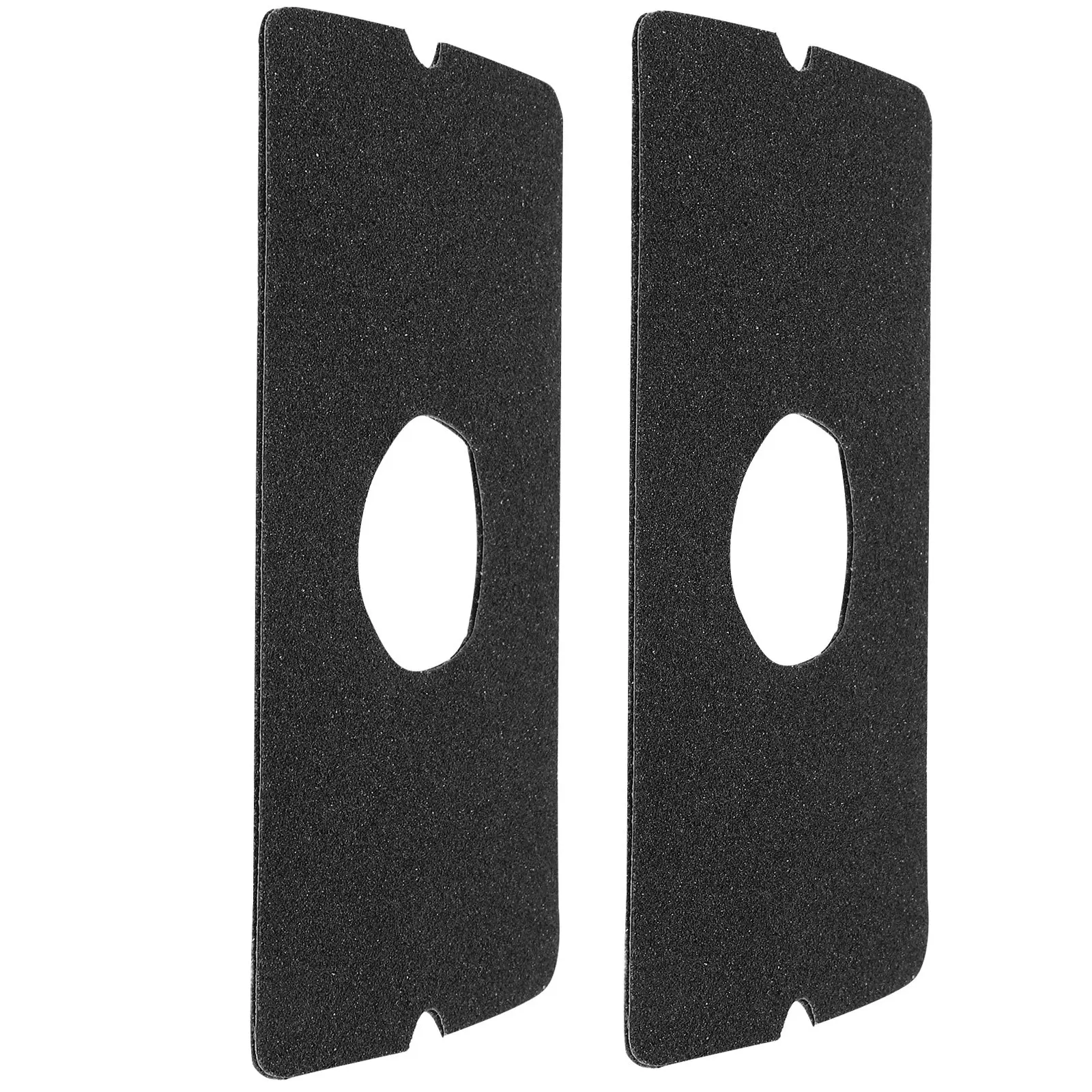 1Pair Drift Board Grip Tape Aluminum Oxide Sandpaper Split Design Carborundum Anti Slip Traction for Skateboard Longboard DIY