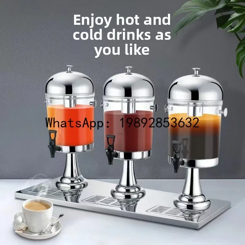 

ZF special stainless steel thickened single/double-head refrigerated beverage dispenser, cold drink machine, buffet stove,