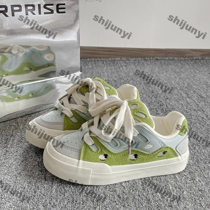 

Women's Casual Shoes 2026 Spring New Fashion Height Increase Hard Wearing Platform Sneakers Comfort Breathable Non Slip Flats