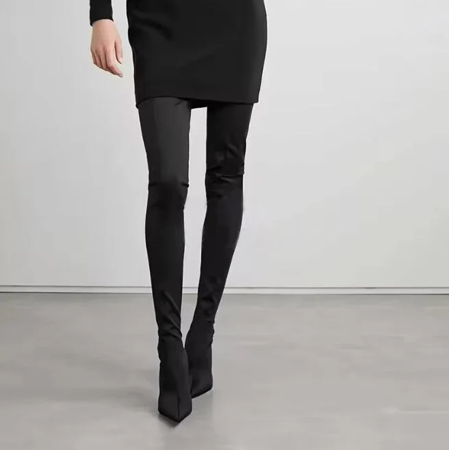 Calcetines elásticos por encim - Knee High Sock Women reseña y precio