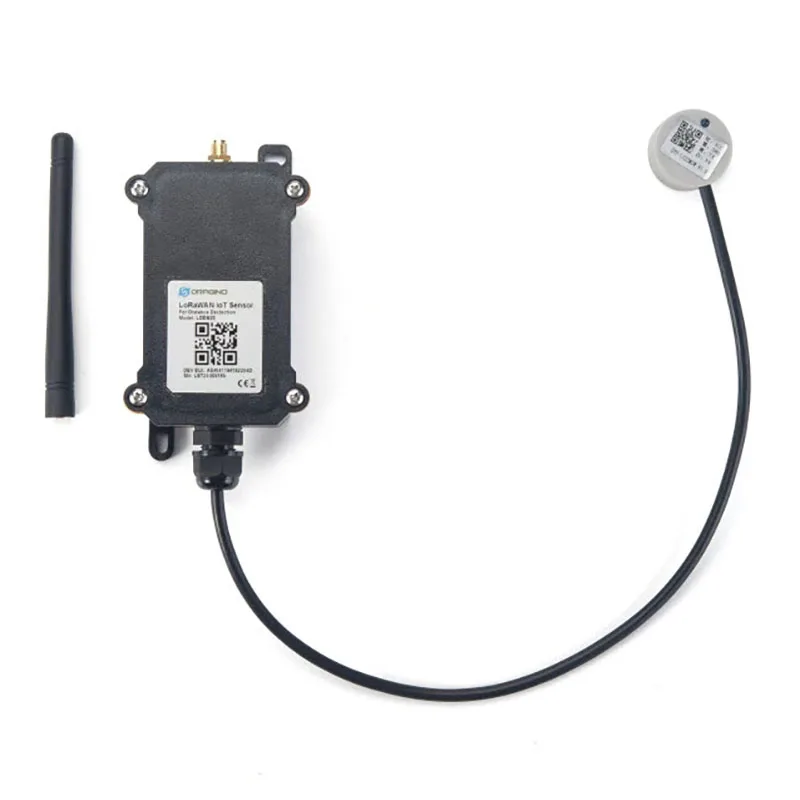 Dragino DDS20-LB LoRaWAN Ultrasonic liquid level sensor various liquids in high temperature and high pressure closed containers