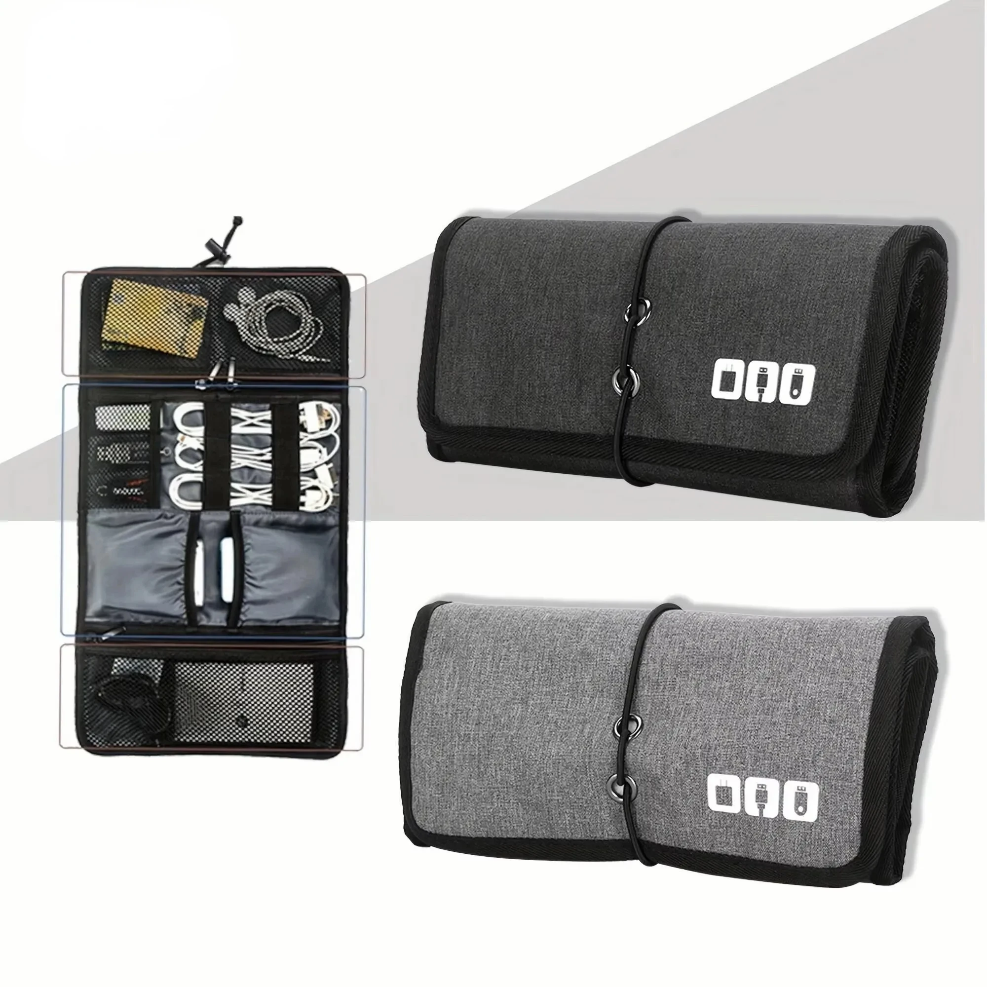 

Travel Cable Organizer, Waterproof, Lightweight, Portable, Electronic Accessories Storage Bag