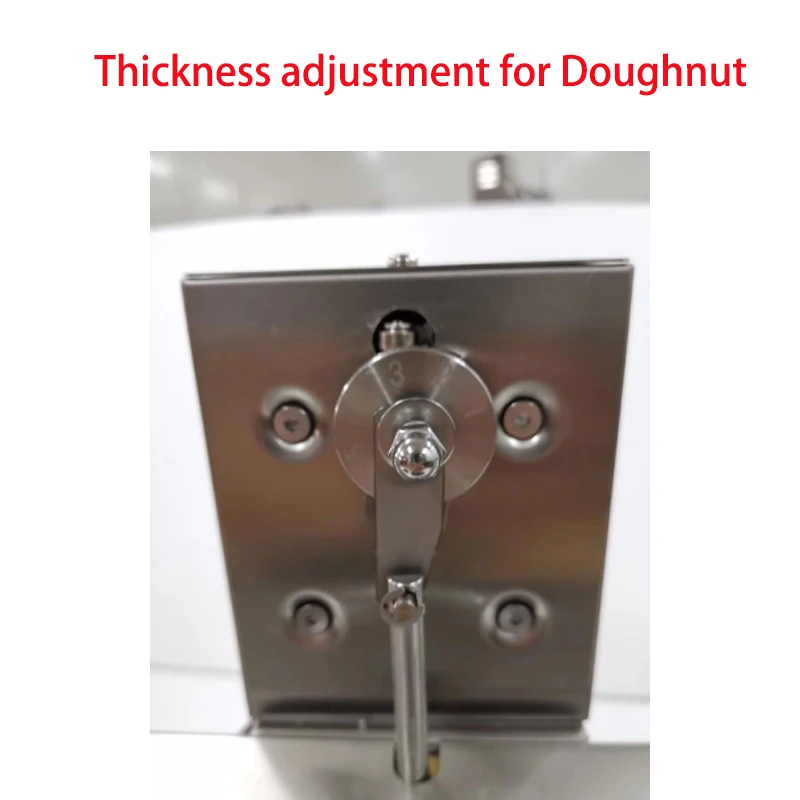 1500-2000 PCS Automatic 6 Rows Mini doughnut machine 5cm size Donuts Maker Donut fryer Commercial 2000W Donut machine