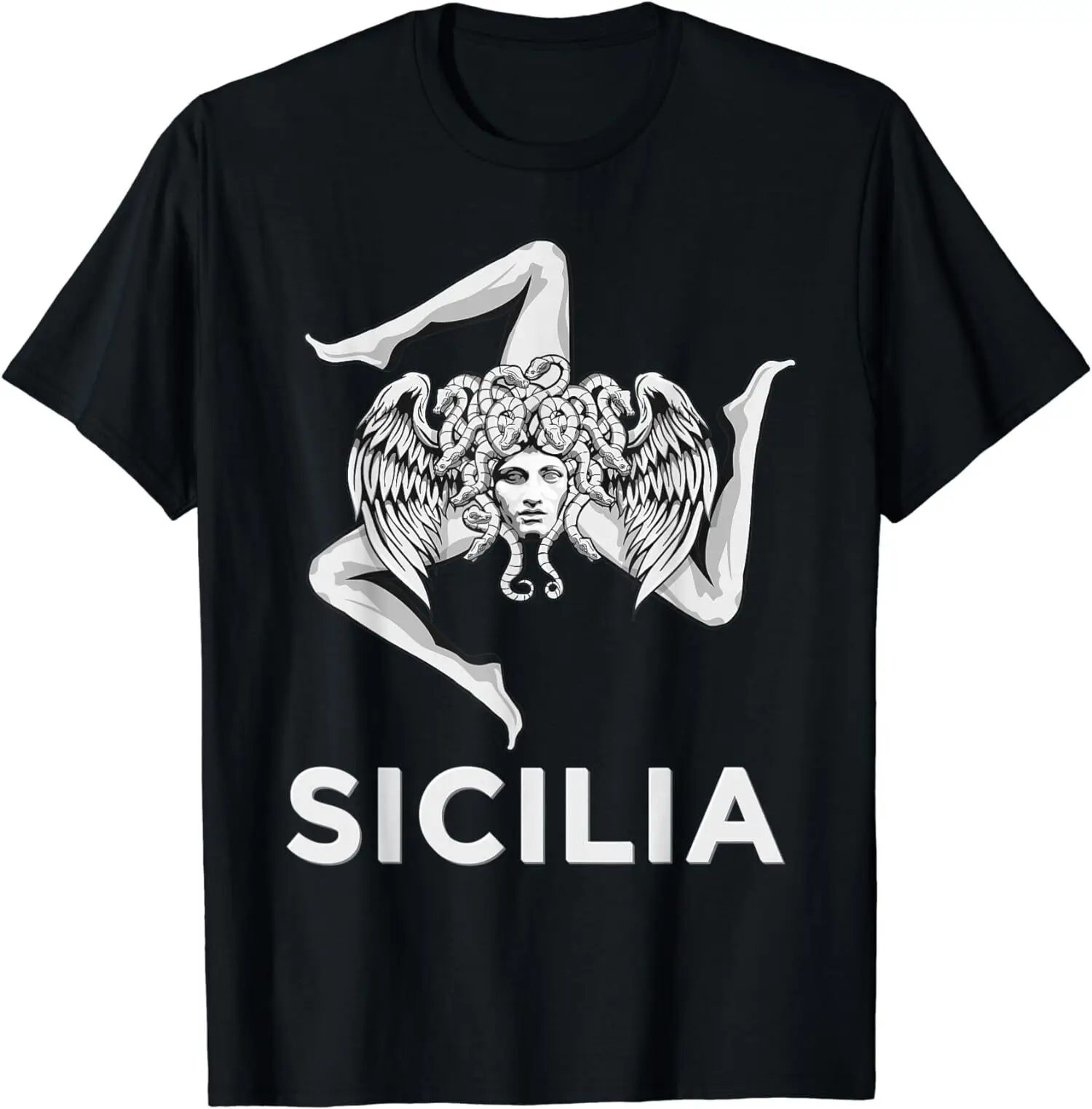 NEW LIMITED Sicilian Pride - Sicilia - Trinacria Sicilian Designs T- Shirt S-3XL