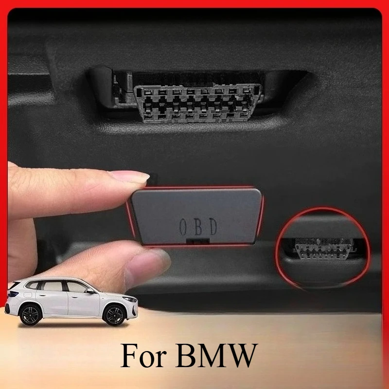 Waterproof OBD Interface Cover for BMW All Series Dustproof Interior Protective Cap Car Accessory