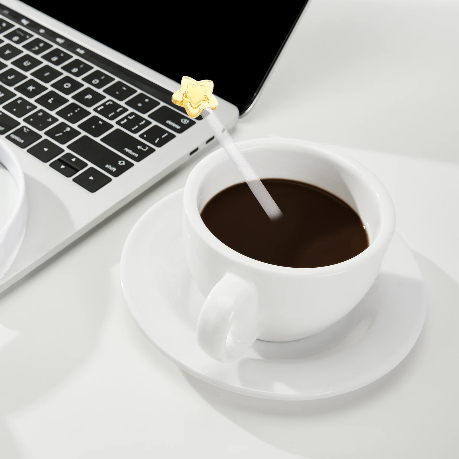 

2Pcs Glass Stirring Spoons Long Handle Coffee Tea Spoons 5.9in Drink Mixing Rods Hot Chocolate Latte Cocktail Bar Spoon