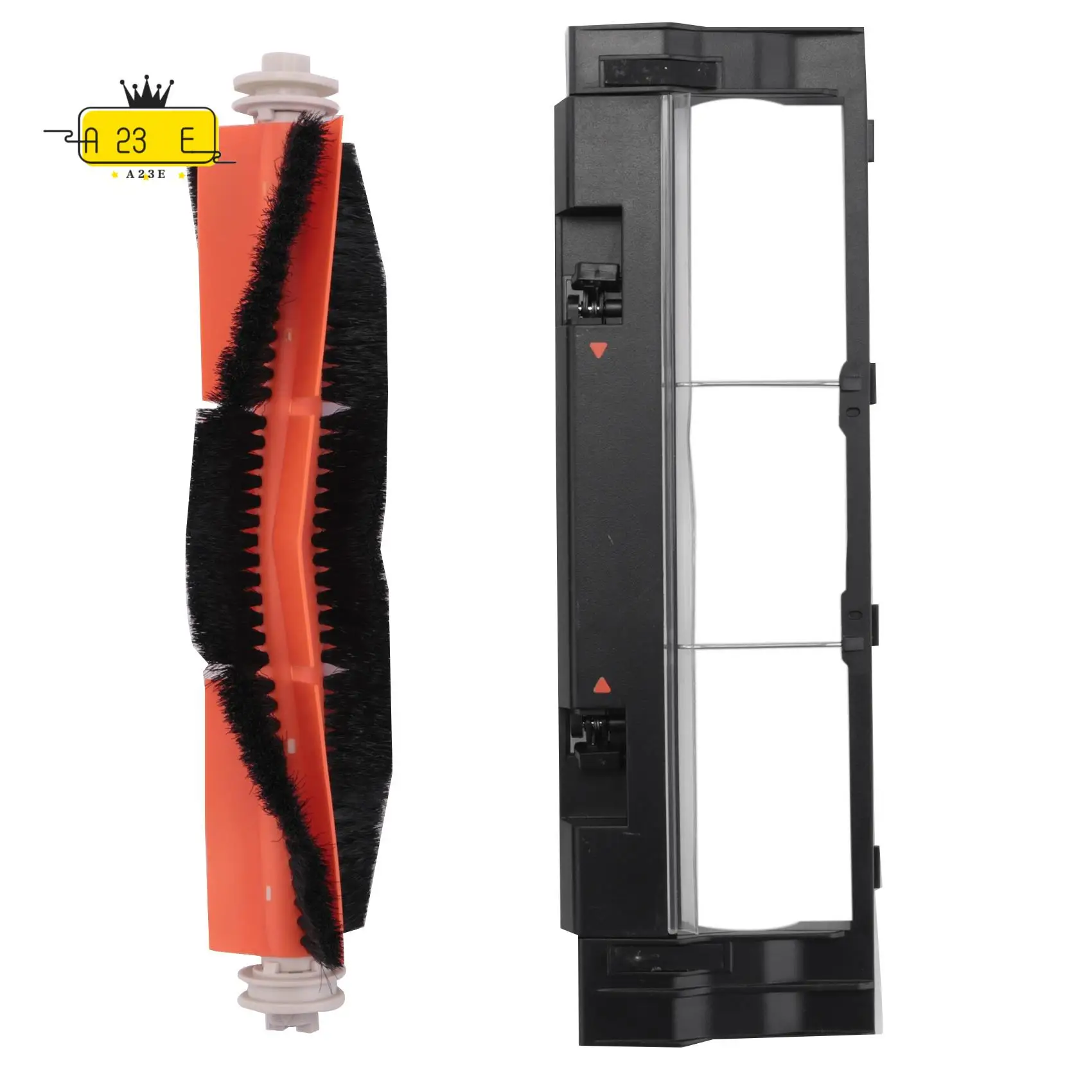 

A23E-For Dreame Bot L10 Pro Robot Vacuum Cleaner Spare Parts Main Brush Cover Replaceble Accessories