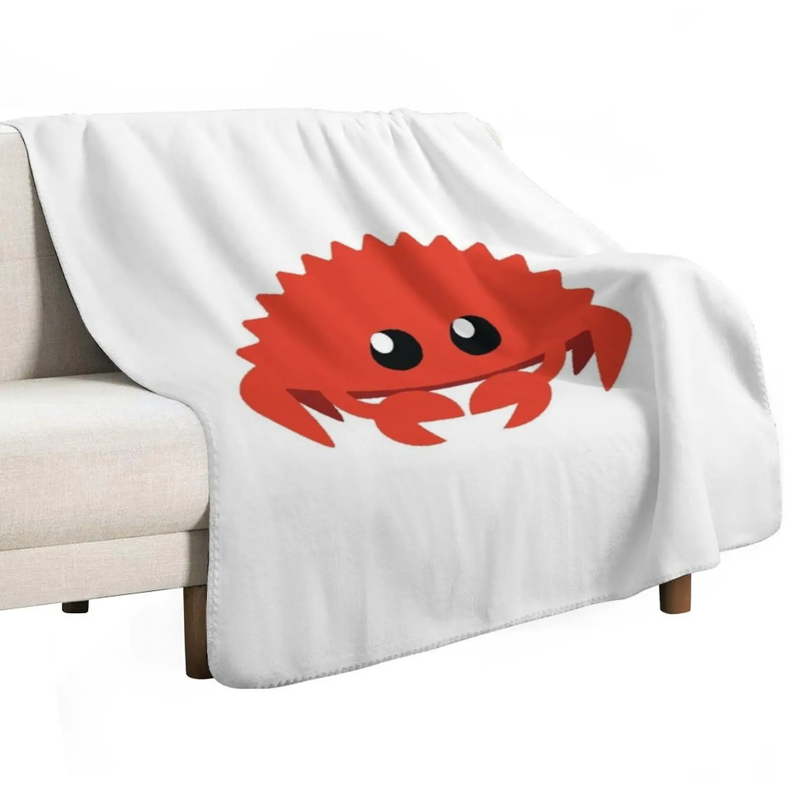 Rustlang, Rust Programming Language Throw Blanket Modern Design Soft Blanket for Home Decor