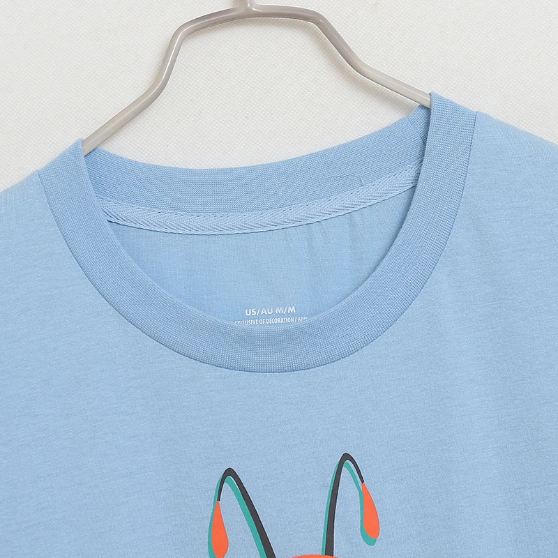 Elegant Embroidered Short Sleeve T-Shirt Heavy Stitching Loose Fit Breathable Cotton Polyester Blend Casual Style round Neck