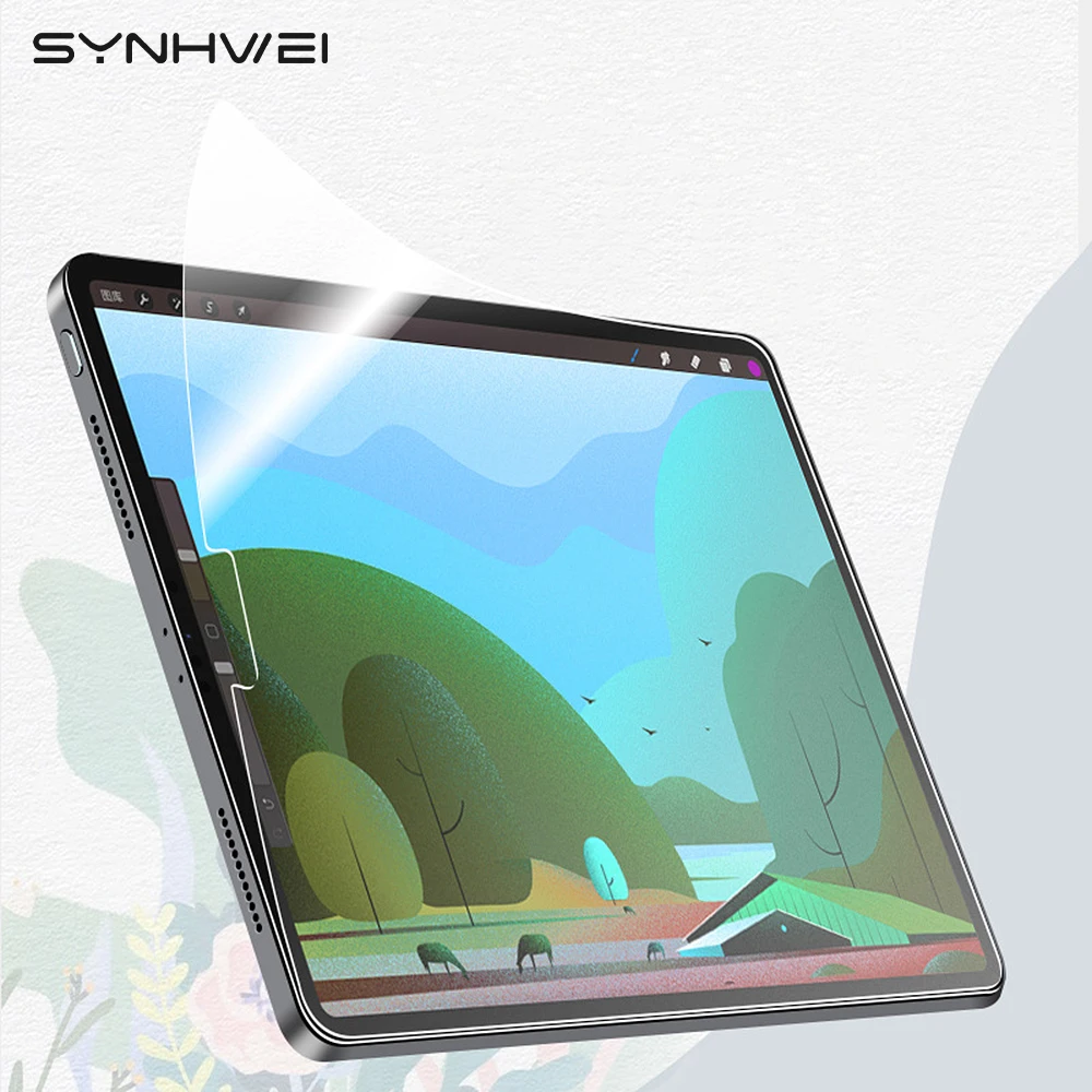 

2Pcs Hydrogel Film For iPad Air 5 10.9 2022 iPad Pro 11 Air 4 for iPad 10.2 9th 8th 10.5 9.7 Mini 6 4 5 Liquid Screen Protector