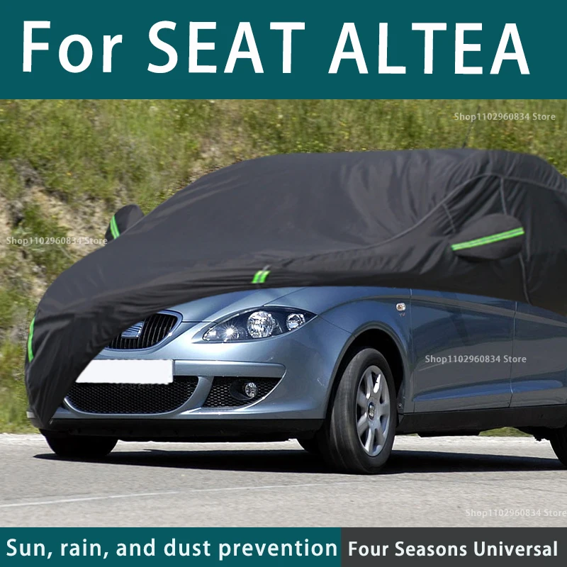 

Full car cover dust-proof outdoor indoor UV protection sun protection and scratch resistance For SEAT ALTEA Car umbrella