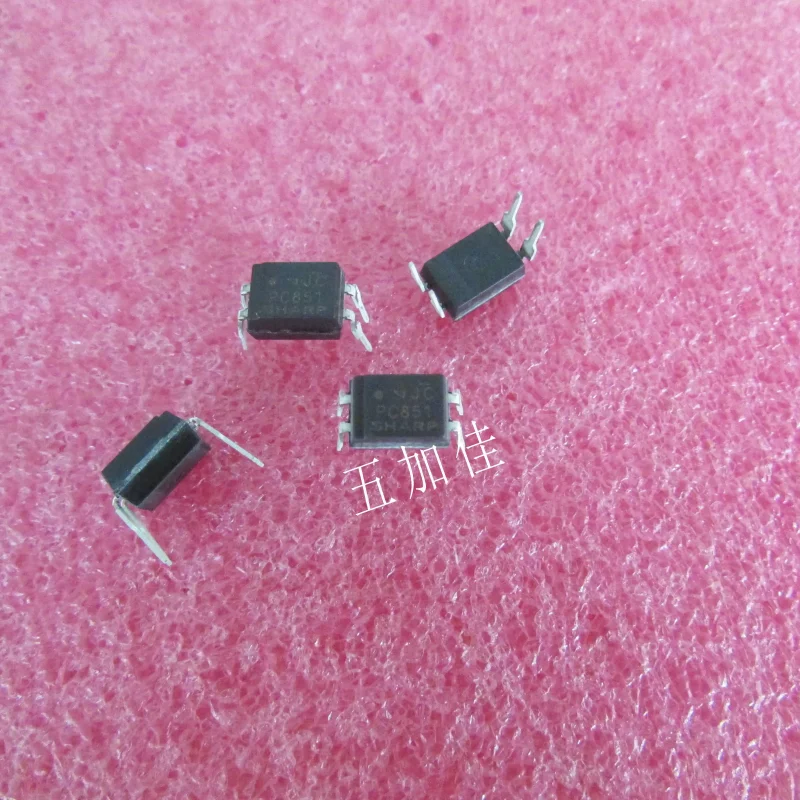 10-100pcs PC851 DIP-4 4-pin imported direct insertion high-voltage optocoupler optical isolator