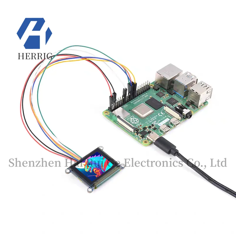 

Raspberry Pi 1.27-inch RGB OLED display module SSD1351 driver chip 262K color display screen