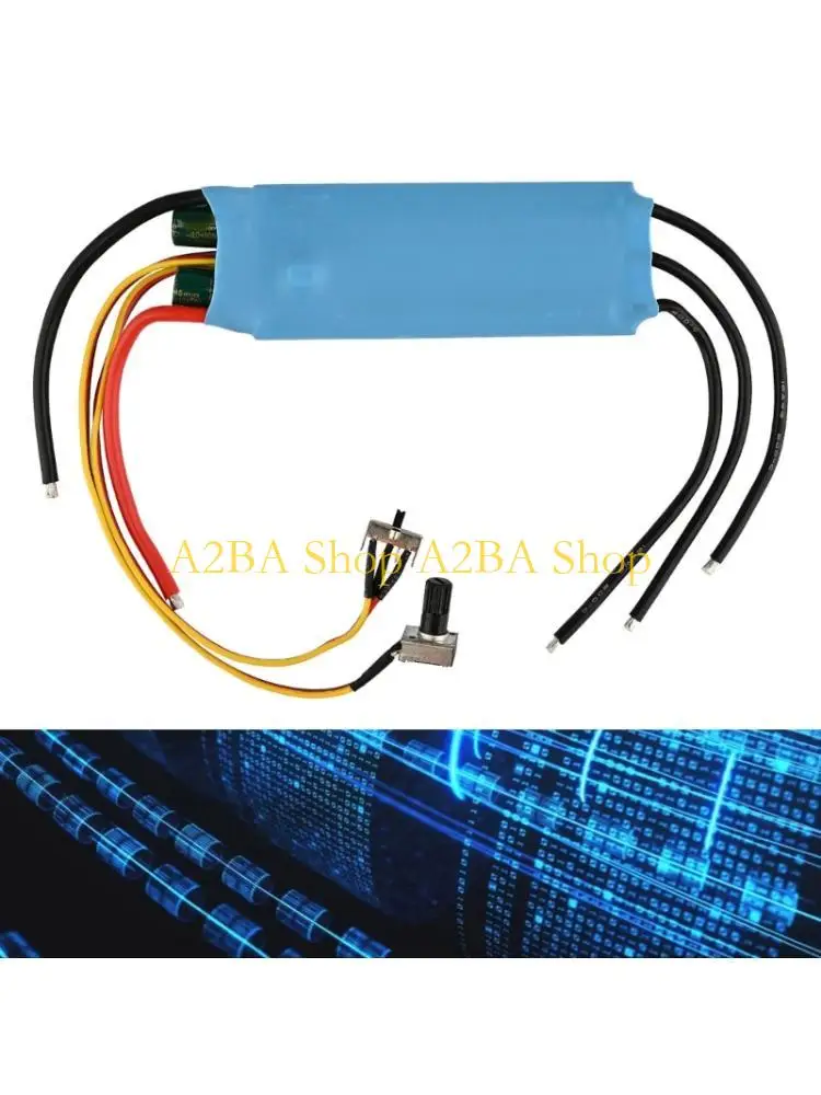 a2ba-過負荷保護と広い電圧範囲を備えた堅牢な-50a-三相センサーレス-bldc-モーター-コントローラー