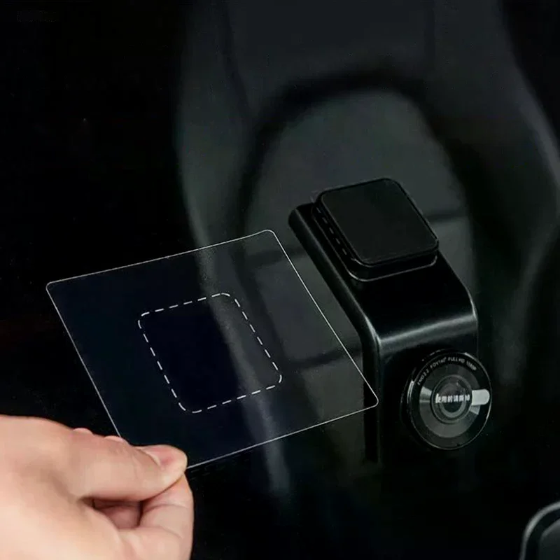 Car Windscreen Double-sided Electrostatic Sticker Cars Recorder ETC Special Electrostatic Stickers Transparent Paste Film Holder
