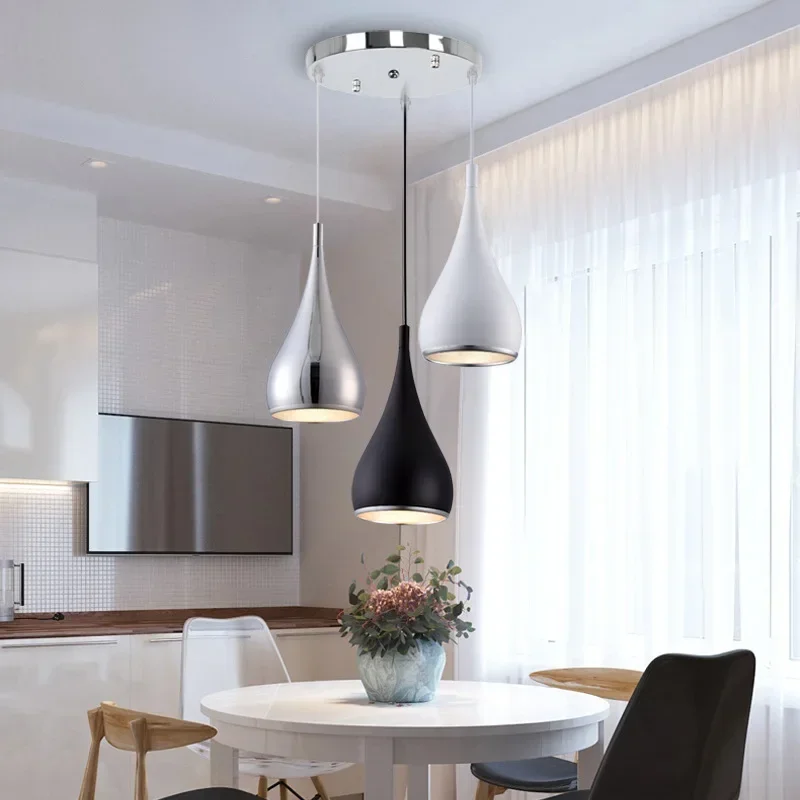 

Modern Restaurant Pendant Lights Minimalist LED Hand Lamp Dining Room Pendant Lamps Indoor Decoration Home Lighting Lustre