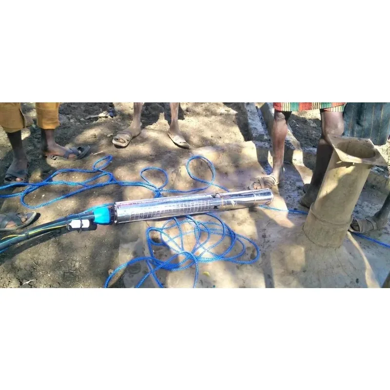 4 Inch 13 Cubic Meters/h 110m 220V Drilling Submersible Solar Water Agricultural Deep Well