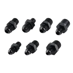 Male AN4 AN6 AN8 AN10- 1/4 NPT 1/8 NPT 3/8NPT 3/4NPT Straight Adapter Flare Fitting auto hose fitting Male Oil cooler fitting
