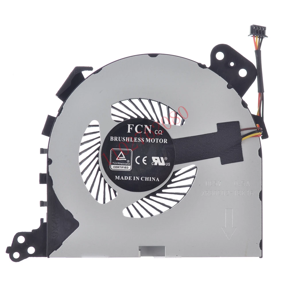 Ventilador de refrigeración de CPU para Lenovo IdeaPad 320-15 520-15 520-15IKB 330C-15 520-15AST 15IAP 15ISK 171SK NS85B10 DFS541105FC0T FJD5 320-14