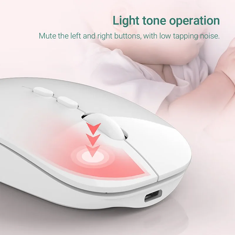 ماوس بصري لاسلكي Acer ، g ، بلوتوث ، وضع ثلاثي ، صامت ، للكمبيوتر اللوحي ، الكمبيوتر المحمول ، الكمبيوتر المحمول ، الكمبيوتر المحمول ، الكمبيوتر المحمول ، الكمبيوتر الشخصي