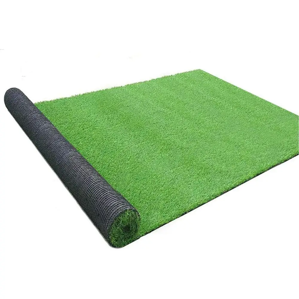 GL Artiicial Grass Mats Lawn Carpet Customized Sizes, Synthetic Rug Indoor Outdoor Landse, ake aux Tur or Decor 7TX16T(112 Squar