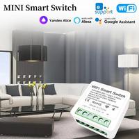 EWELINK WiFi 16A MINI Smart Switch Support 2-way Control Smart Home Timer Switch Voice Control Work With Alexa Google Home Alice
