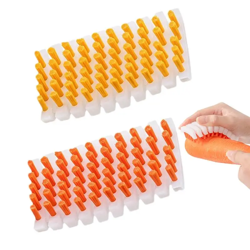 Fruit Brush Scrubber Flexible Bendable Cleaning Tools Flexible Bendable Cleaning Tools Carrot Or Corn Cleaner Bendable Cleaning