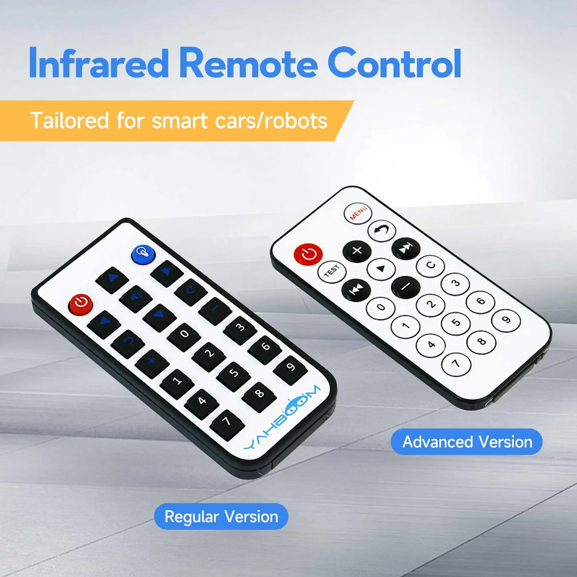

Инфракрасный беспроводной пульт дистанционного управления Yahboom, подходящий для робота-комплекта Smart Cars