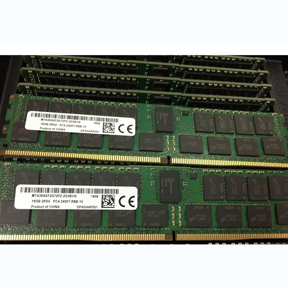 1PCS Server Memory R430 R530 R630 R730 16GB DDR4 2400T ECC REG RAM For DELL