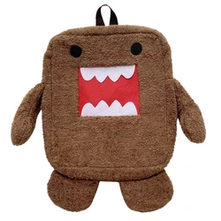 Domo Kun Plush Backpack for Kids Women Men Kawaii Cute Bags Cartoon Anime School Backpack Schoolbag Back Pack Bagpack