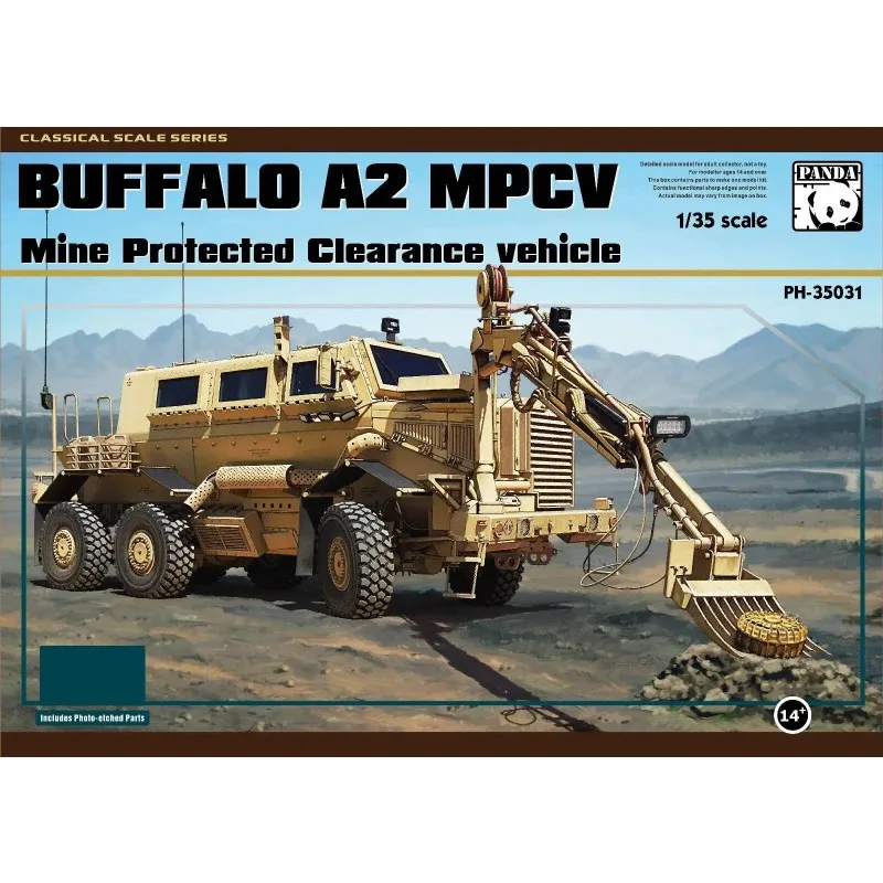 

Панда Хобби Масштаб 1/335 PH35031 Buffalo A2 MPCV Набор пластиковых моделей для сборки