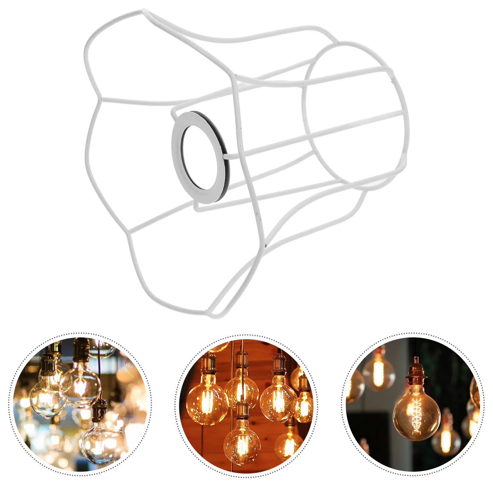 

Retro French Crystal Lamp Metal Diy Lampshade Frame Iron Table Lamp Frame Easy Install Home Decor Lighting Accessories