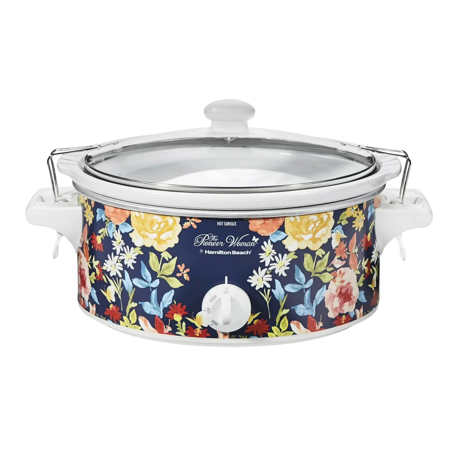 

The Pioneer Woman Portable Slow Cooker with Sealed Lid, 6 Qt, Fiona Floral, NIB