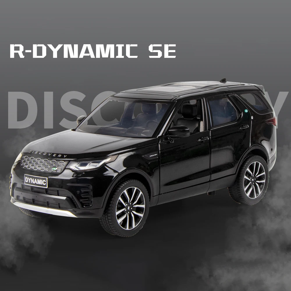 1:24 DISCOVERY R-DYNAMIC SE Alloy Diecasts & Toy Vehicles Metal Toy Car Model Sound and light Collection Kids Toy