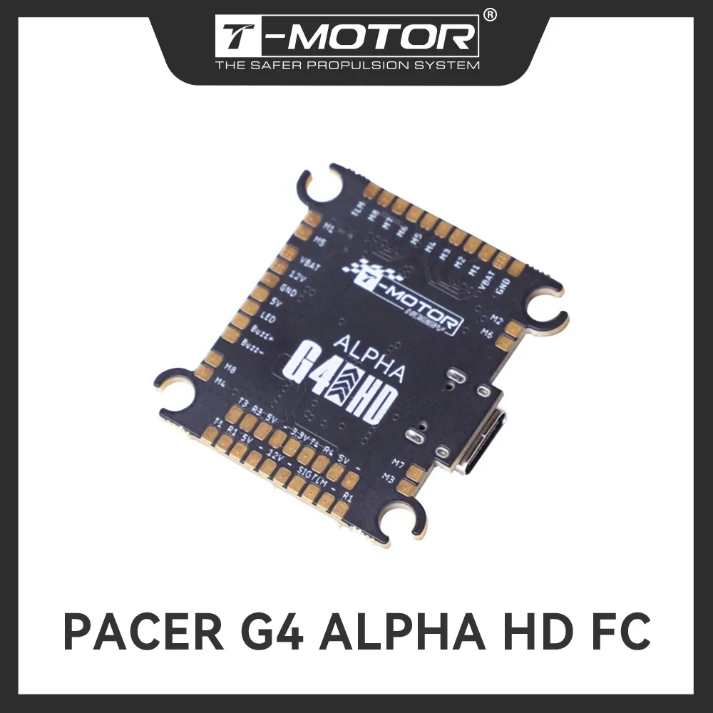 T-MOTOR FC Pacer G4 Alpha HD Fight Controller High Flight Robustness Support DSHOT2400 Protocol