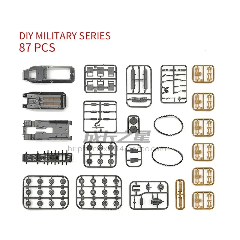 1/72 2 차 대전 Stuka zu Fuss 로켓 발사 장갑 차량 플라스틱 조립 모델 키트, 소년 장난감 선물