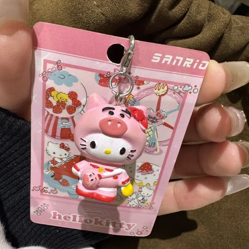 

Hello Kitty аниме Kawaii Sanrio милая кукла сумка кулон украшение милый мультфильм Kt Cat брелок подарки на день рождения игрушки для детей