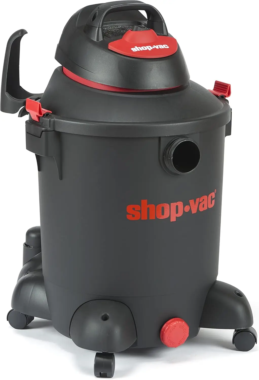 5982105 10 Gallon Wet/Dry Utility Vacuum, 5.5 Peak HP, Motor Technology, 8 Ft x 1.5 Inch Hose, 12 ft Cord