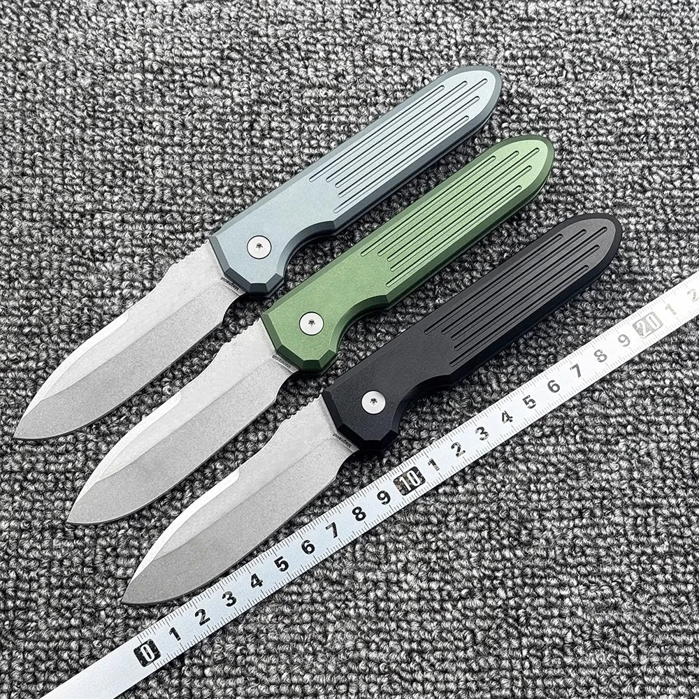 PDW Folding Knife Tag MAGNACUT Aluminum Alloy Handle Outdoor Camping Survival Portable Hunting Knife EDC Fishing Defense Tool