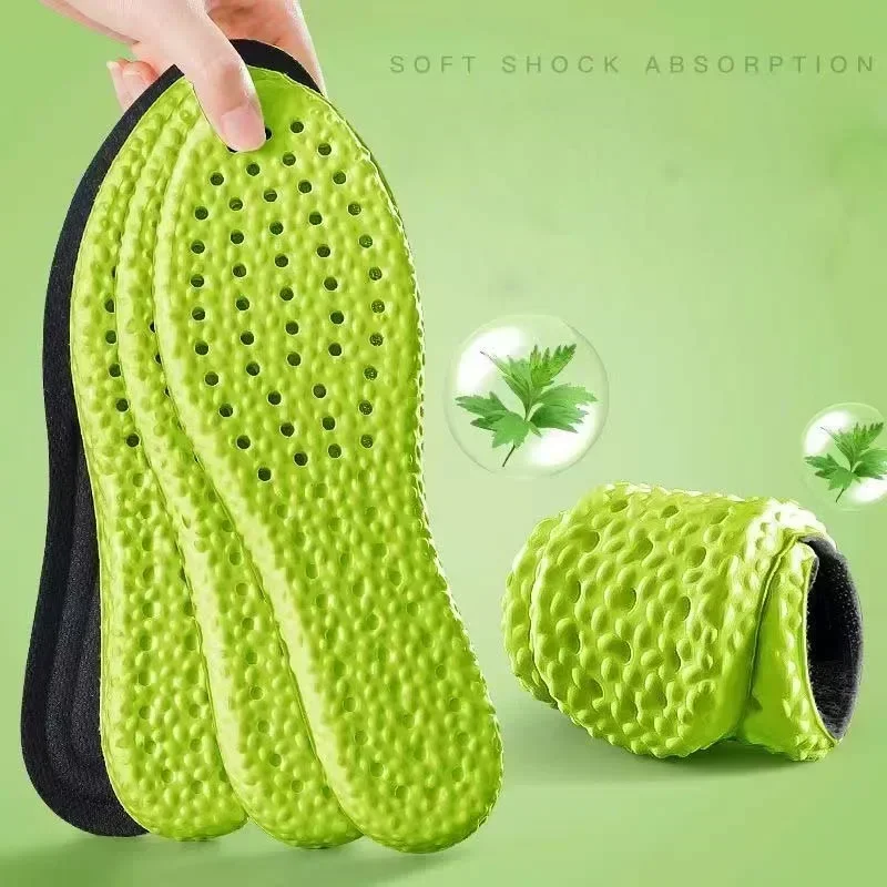 Sports Insoles Deodorant Breathable Insole Plantar Fasciitis Orthopedic Shoe Pads Men Women Cushioning Inserts Pad image 3