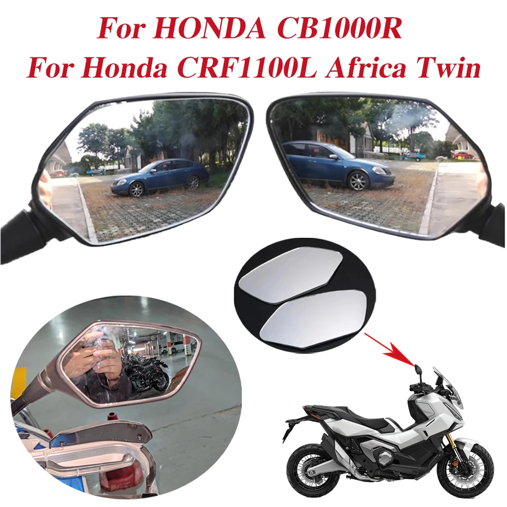 

Accessories Convex Mirror Increase Rearview Mirrors View Vision For Honda Africa Twin CRF 1100 L 1100L CRF1100L CRF1100 CB1000R