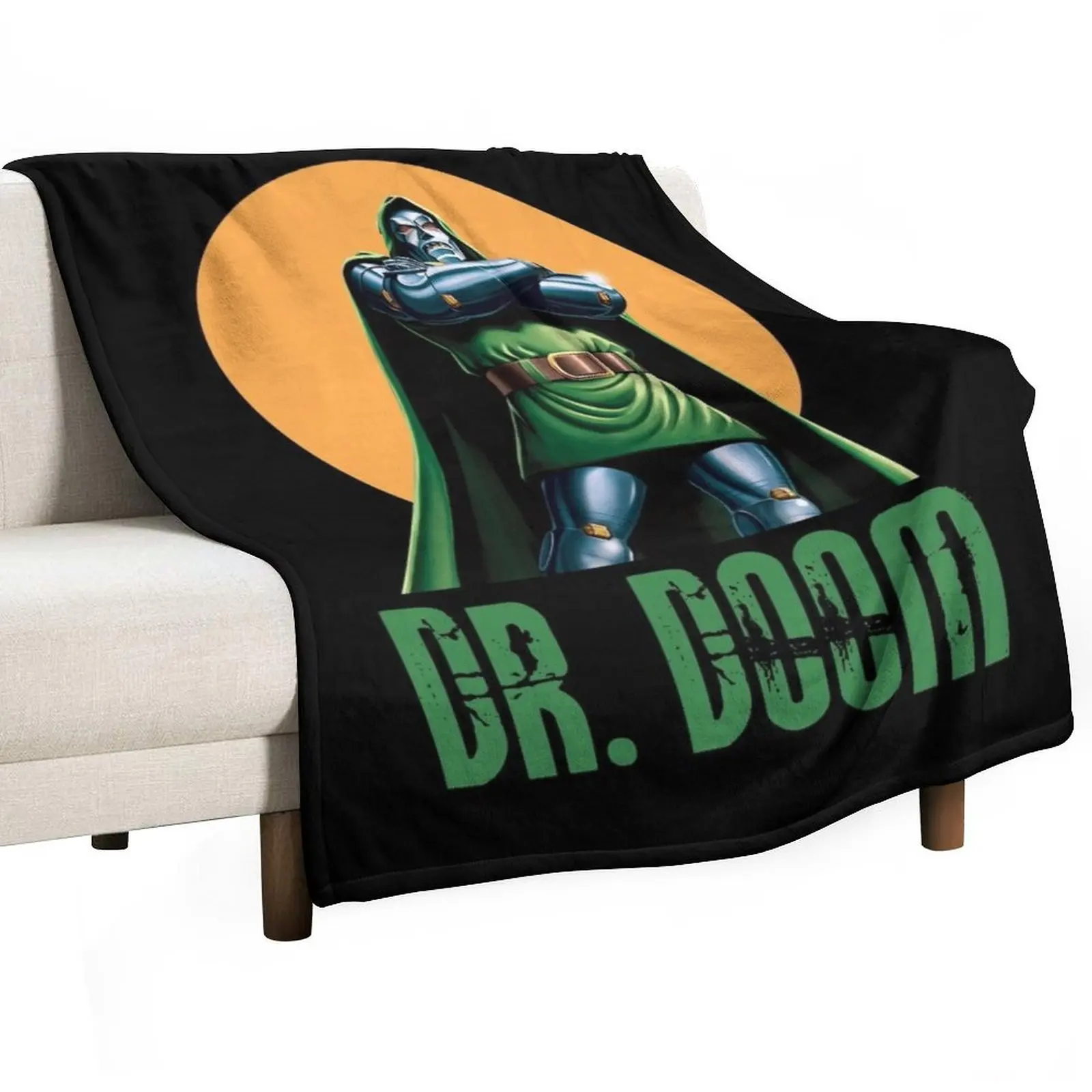 Dr. Doom Doctor Doom Game Lover Throw Blanket Sofa Quilt Luxury Brand Hairy Blankets