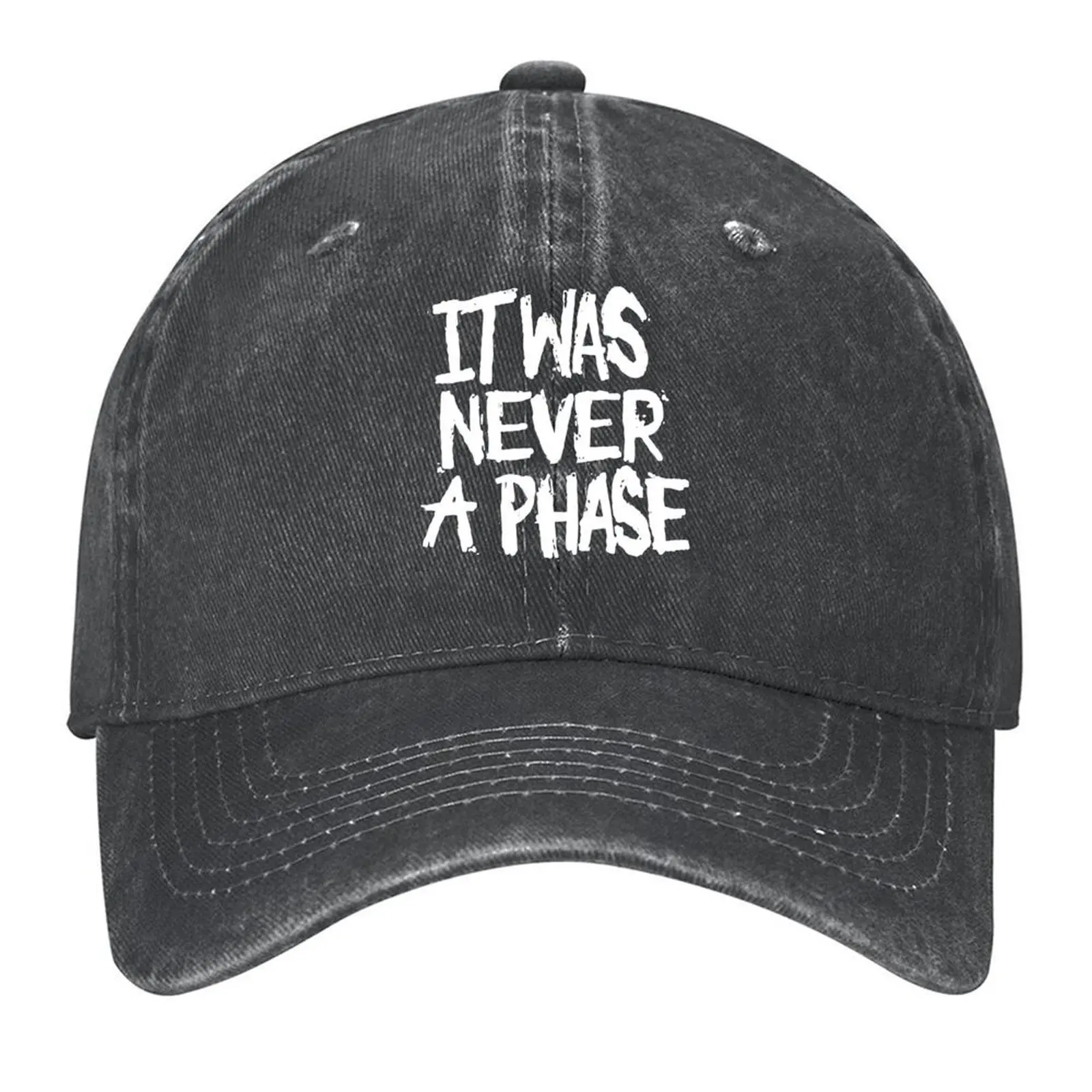 

It Was Never A Phase Baseball Cap Luxury Hat Vintage Wild Ball Hat summer hat Hats Man Women's