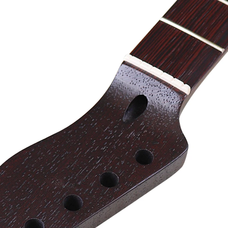 Pescoço de guitarra canadá bordo guitarra elétrica pescoço 6 cordas braço de guitarra brilhante 21 trastes 22 trastes 5.65cm largura do salto