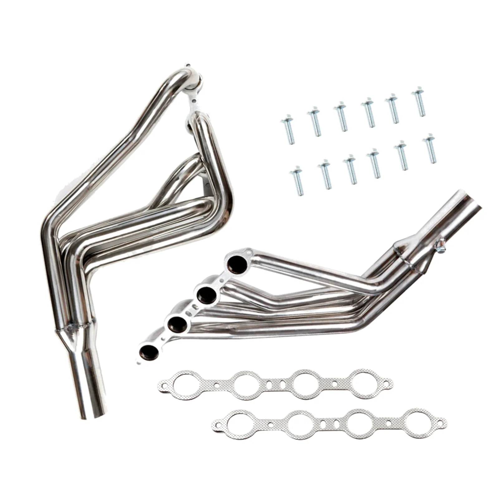 Stainless Long Tube Exhaust Headers For 1967-1974 SBC V8 S1/LS6/LS2/LS3/LSX Gen III/IV Swap