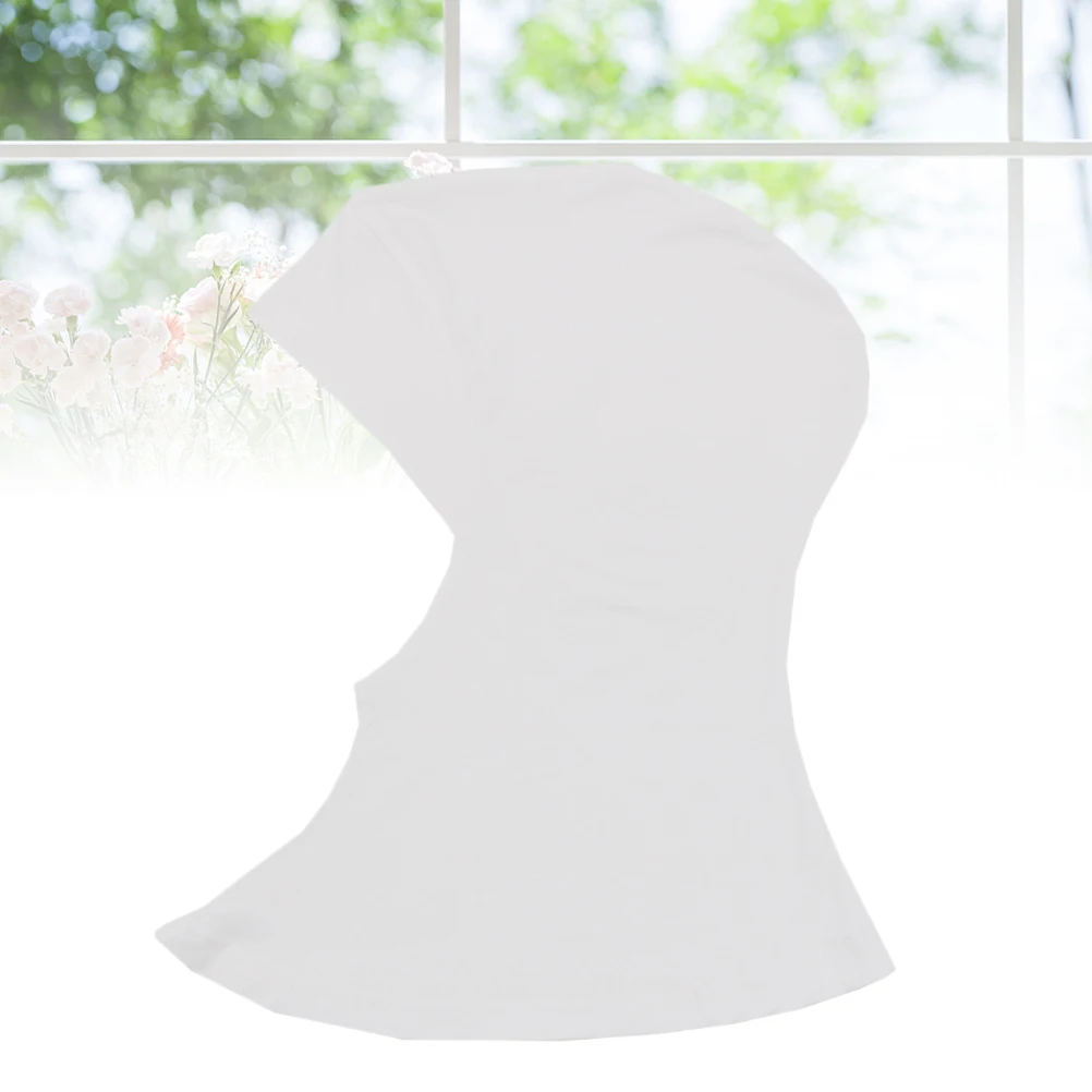 

2Pcs Muslim Cap Solid Color Inner Shawl Lightweight Breathable Islamic Ramadan Hijab Fabric Arab Scarves Ramadan
