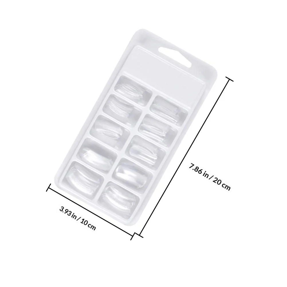 1セットネイルモデリングプレート、使いやすいネイルアート用品、エクステンションチップ用、自然な外観、手触りが柔らかく安全な素材